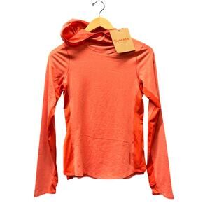 Simms Solarflex Hoodie Womens XS UPF 50+ Fishing Pullover Watermelon Pink NEW